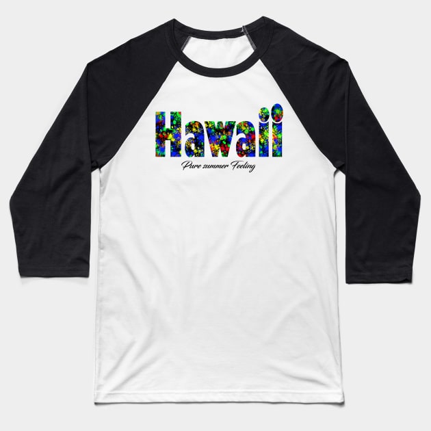 Hawaii Baseball T-Shirt by Jakavonis